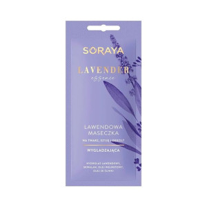 Soraya Lavender Essence lawendowa maseczka wygładzająca twarz szyj dekolt 8