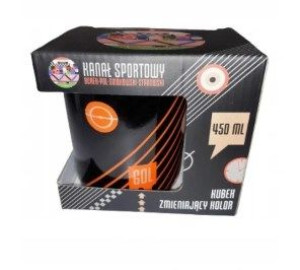 Kubek Dazhar Kanał Sportowy ceramiczny 450 ml