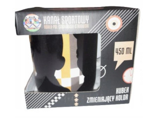 Dajar Kanał Sportowy Kubek zmieniający kolor 450ml
