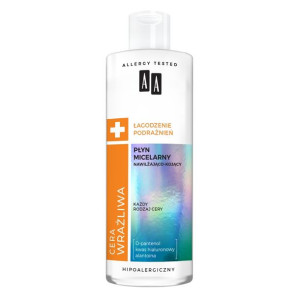 AA Cera Wrażliwa płyn micelarny nawilżająco-kojący 400ml