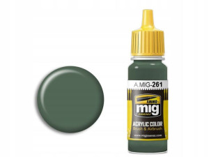 Farba akrylowa IJA Nakajima green A.MIG261 AMMO