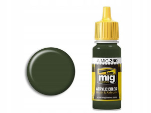Farba akrylowa IJA Kawasaki green A.MIG260 AMMO