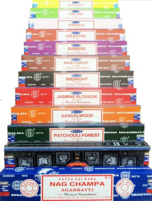 KADZIDEŁKA NAG CHAMPA (NAGCHAMPA) -mix zestaw 180g