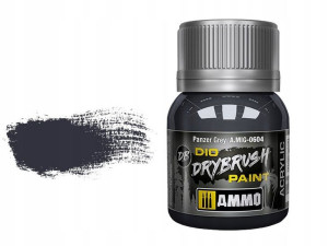Farba akrylowa Panzer grey drybrush A.MIG0604 AMMO