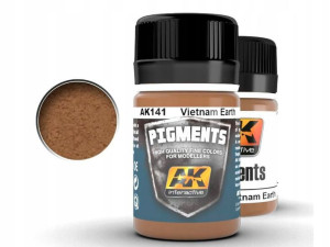 Pigment modelarski Vietnam earth AK141 Interactive
