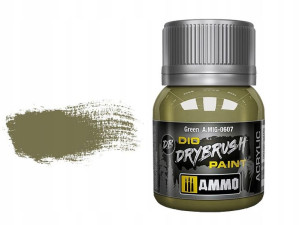 Farba akrylowa Green drybrush A.MIG0607 AMMO