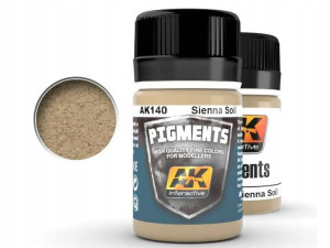 Pigment modelarski Sienna soil AK140 Interactive