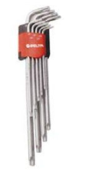 Zestaw kluczy TORX extra długich T10-T50 IMBUSY 9cz Selta