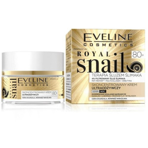 Eveline Royal Snail 80+ skoncentrowany krem ultraodżywczy dzień i noc 50ml