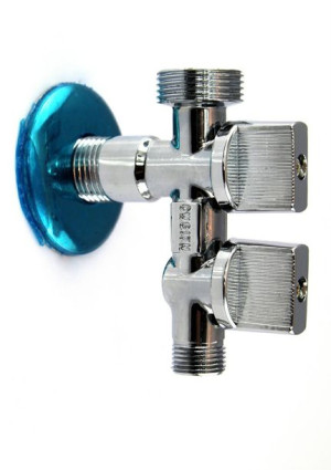 Zawór trójnik combi 1/2" 3/8" 3/4"