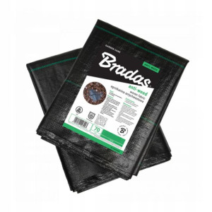 Agrotkanina Bradas czarna 0,6x5m 70g/m² AT7006005