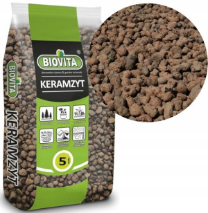 Keramzyt 5L Ogrodniczy 8-16mm Biovita