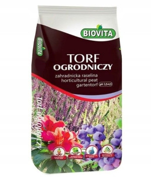 Torf Ogrodniczy Kwaśny 80L pH 3,5-4,5 Biovita