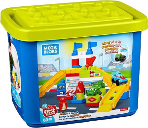 Mega Bloks Warsztat Rajdowcy Klocki Pudło FVJ02