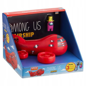 AmongUs Airship STATEK KOSMICZNY + 3 FIGURKI