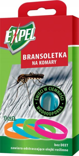 Bransoletka na komary PONTI EXPEL 1 SZT