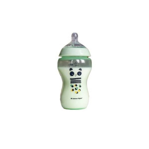 Butelka dekorowana zielona Tommee Tippee 340 ml