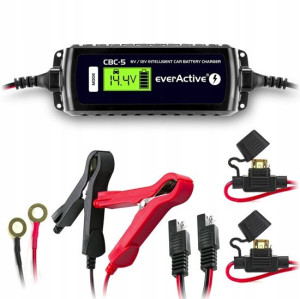 Prostownik do akumulatorów EverActive CBC5 6V/12V