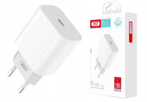 Szybka ładowarka sieciowa XO 20W USB-C PD iPhone