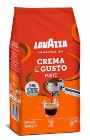 LAVAZZA CREMA E GUSTO FORTE mielona kawa 1kg