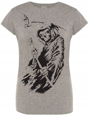 T-Shirt damski nadruk Śmierć Źniwiarz Rozm.L