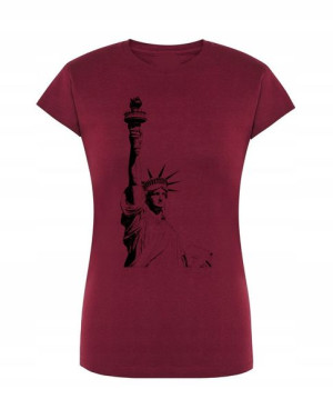T-Shirt damski nadruk Statua Wolności Rozm.L