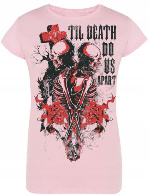 T-Shirt damski nadruk Til Death Rozm.XXL