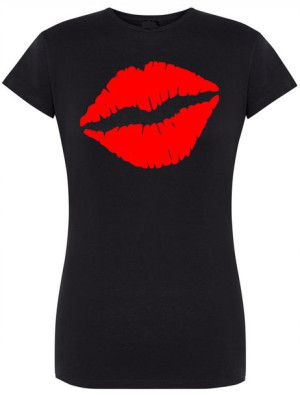 T-Shirt damski nadruk USTA CAŁUS Rozm.S