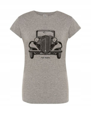 T-Shirt damski nadruk vintage Fiat Balilla r.XXL