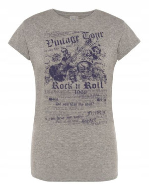 T-Shirt damski nadruk Vintage Rock’n Roll r.L