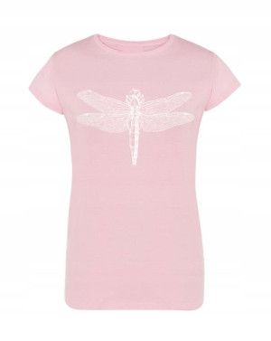 T-Shirt damski nadruk Ważka Rozm.S
