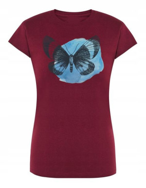 T-Shirt damski nadruk ładny Motyl Motylek r.XXL