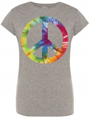 T-Shirt damski pacyfa peace pokój R.L