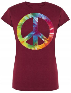 T-Shirt damski pacyfa peace pokój R.S