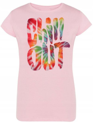 T-Shirt damski Tie Dye Chill Out Rozm.XL