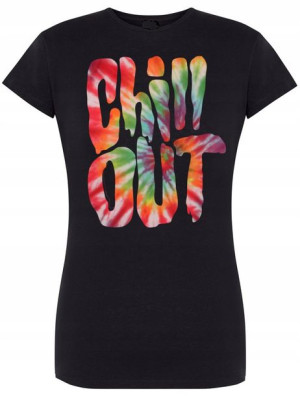 T-Shirt damski Tie Dye Chill Out Rozm.XXL