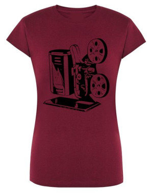 T-Shirt damski vintage nadruk PROJEKTOR r.M