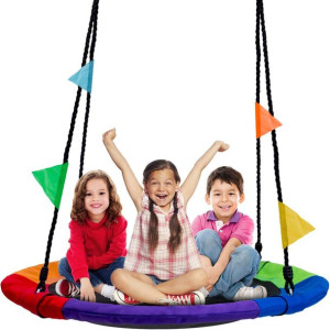 Huśtawka Bocianie Gniazdo Ogrodowa Xxl 120cm 150kg
