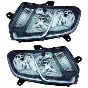 Reflektory Lampy Dacia Logan Ii 2 '12- Kpl Depo