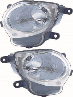 Reflektory Lampy Abarth 500c '09- Kpl Depo