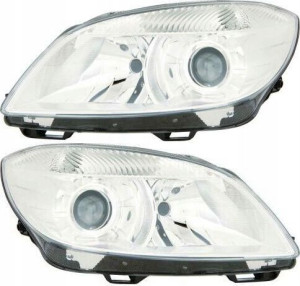Reflektory Lampy Skoda Fabia Ii 2 '06-'14 Kpl Depo
