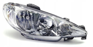 Reflektor Lampa Peugeot 206 Sw Cc '98- Prawa Depo
