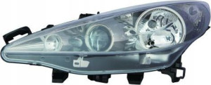 Reflektor Lampa Peugeot 207 '06-'13 Lewa Depo