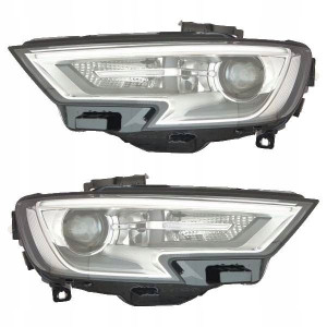 Reflektory Lampy L+p Audi A3 16- D5s Led Komplet