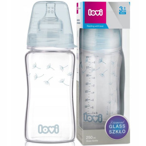 Butelka antykolkowa szklana Lovi Diamond 250 ml botanic