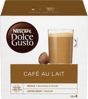 Kapsułki Nescafé Dolce Gusto Café au Lait 16 sztuk