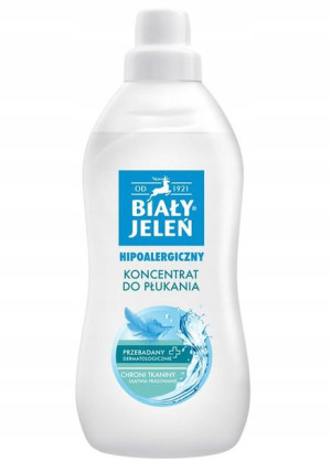 Koncentrat do płukania tkanin Biały Jeleń 1l