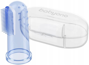 Szczoteczka do zębów z etui Babyono 723 niebieski