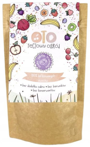 OTOlandia liofilizowana śliwka, jabłko, truskawka w proszku 40g