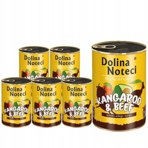 Dolin Noteci Superfood Kangur i wołowina 6x400g